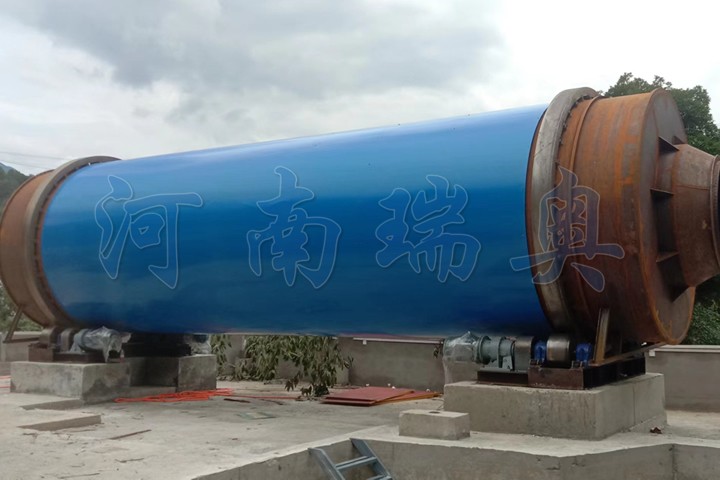 火熱開(kāi)干廣西羅漢果渣烘干機(jī)項(xiàng)目啟動(dòng)安裝進(jìn)程